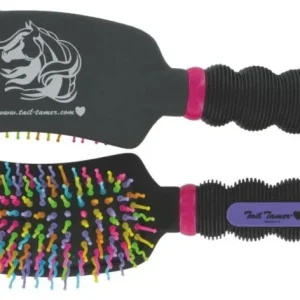 Tail Tamer Curved Handle Rainbow Brush Rainbow