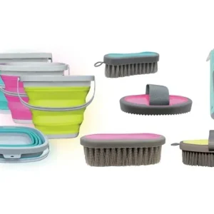 Tail Tamer Grooming Kit with Collapsible Bucket