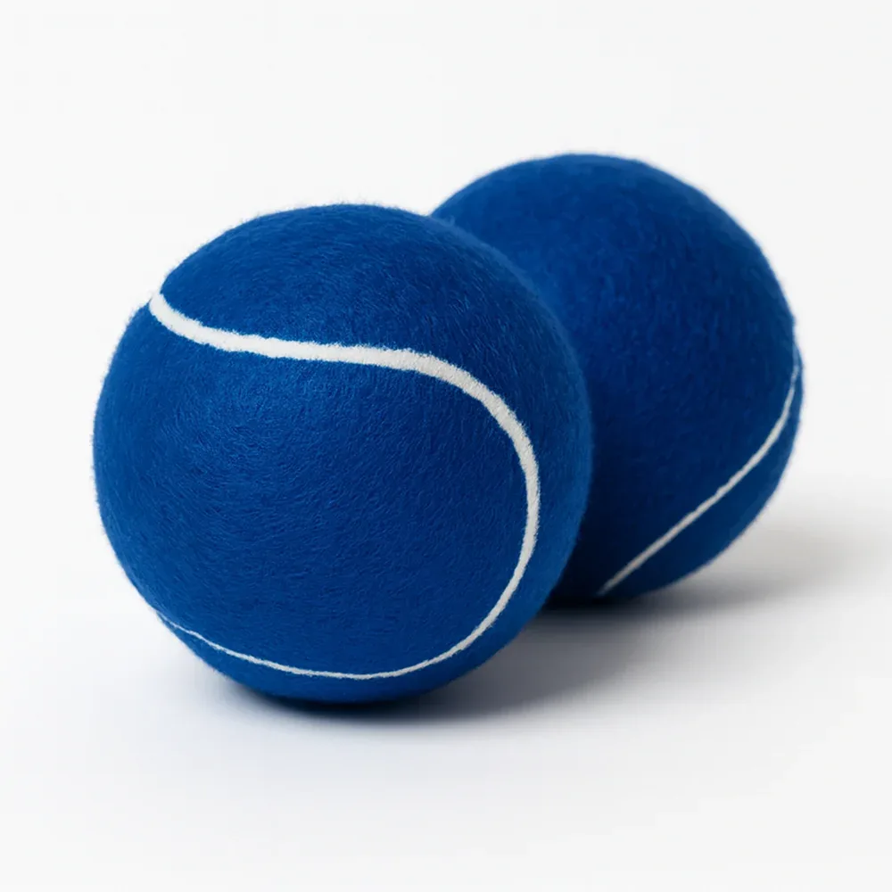 Talking Dog Club Tennis Ball Toy for Dogs (Blue)