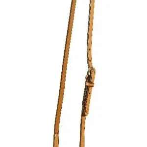 Tapering Dbl/Stitch Leather Caveson Horse Blk/Gry
