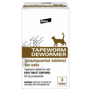 Tapeworm Dewormer Tablets for Cats