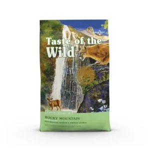 Taste of the Wild Grain-Free Rocky Mountain Feline Recipe w/ Roasted Venison & Smoke