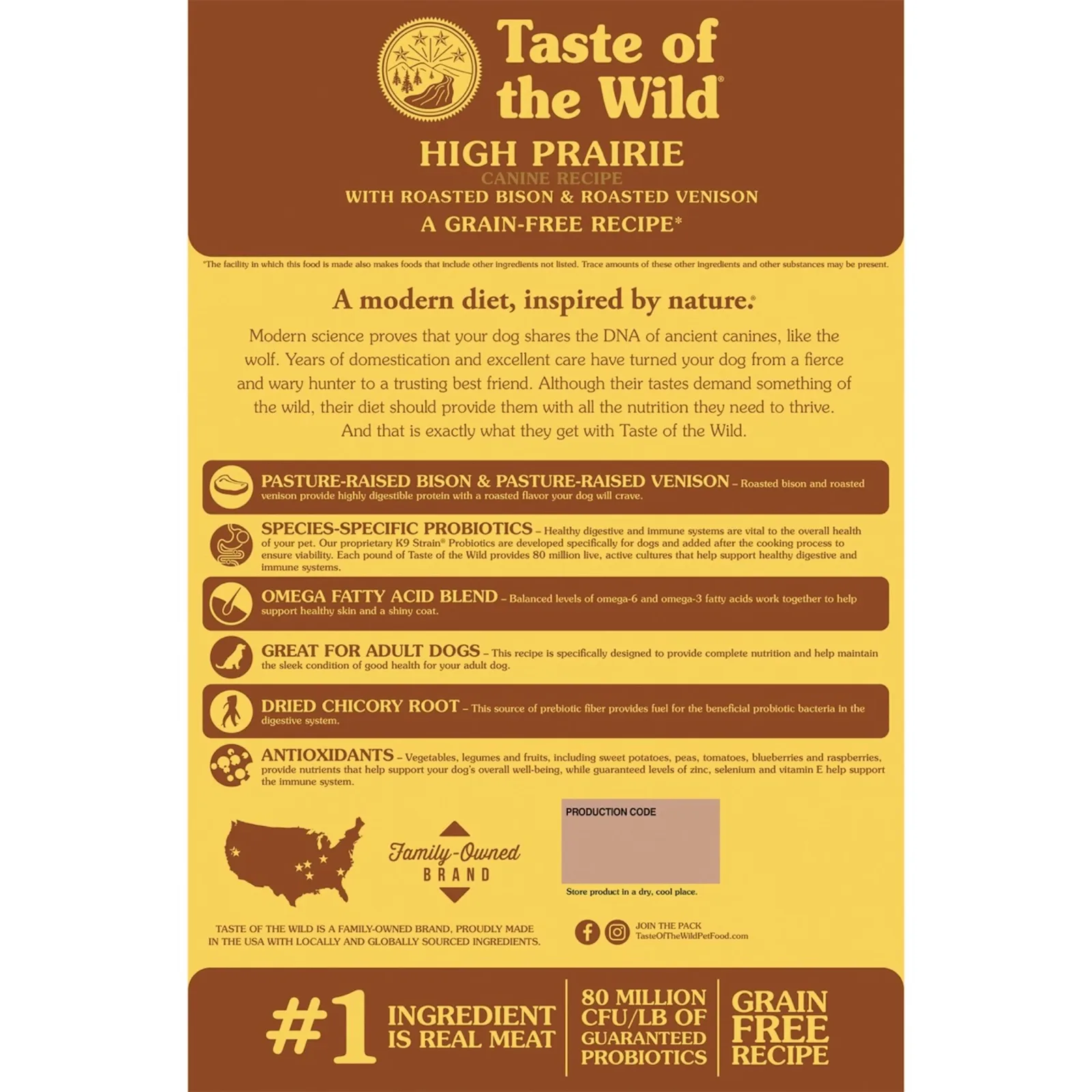 Taste Of The Wild High Prairie Dry Dog Food - Image 2