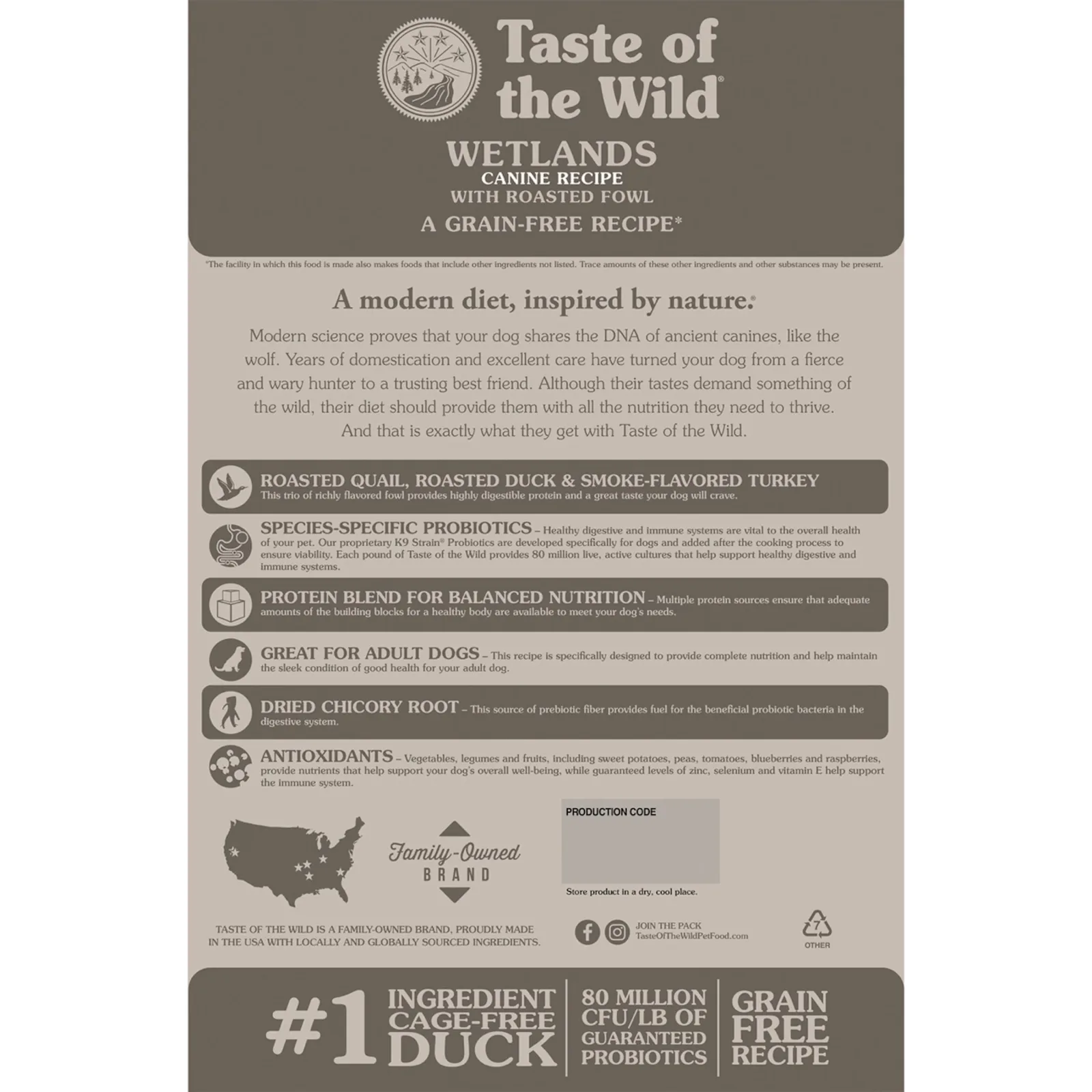 Taste Of The Wild Wetlands Dry Dog Food - Image 2