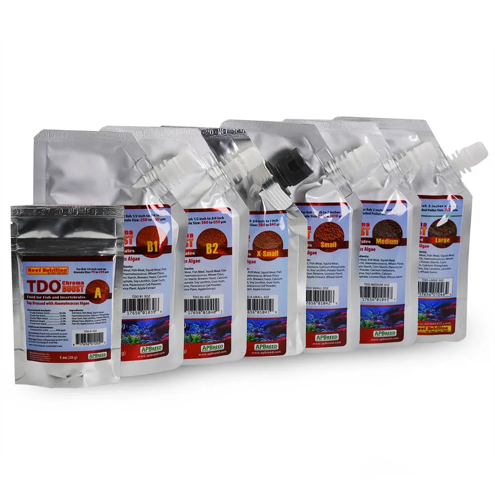 TDO Chroma Boost Hobbyist Breeder Starter Pack - Reef Nutrition