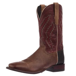 Tecovas Men's Doc Oat Goat Vamp 12in Red Top