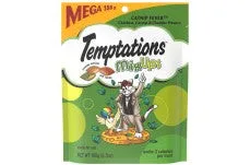 Temptations Catnip Fever Mixups Catnip Chicken and Cheddar Cat Treat 6.3 Oz