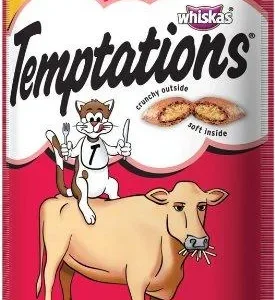 Temptations Hearty Beef Flavor Cat Treats