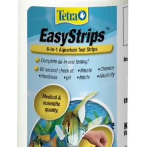 Tetra EasyStrips 6-in-1 Aquarium Test Strip 100 Pack