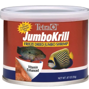 Tetra JumboKrill Freeze-Dried Jumbo Shrimp Fish Food 14 oz