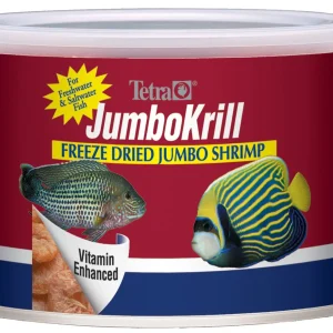 Tetra JumboKrill Freeze-Dried Jumbo Shrimp Fish Food 3.5 oz