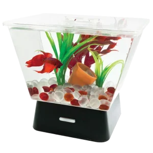 Tetra LED Trapezoid Betta Tank Clear 1 gal