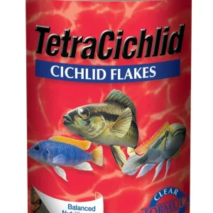 Tetra TetraCichlid Flakes Fish Food 1.58 oz