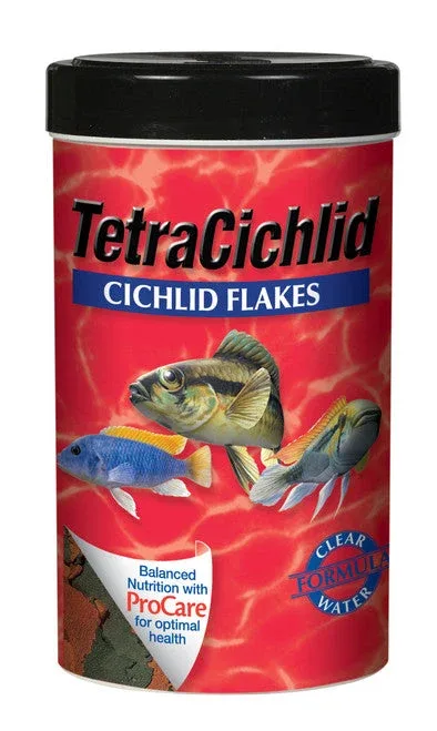 Tetra TetraCichlid Flakes Fish Food 2.82 oz - Image 2