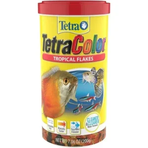 Tetra TetraColor Tropical Flakes Fish Food 1ea/7.06 oz