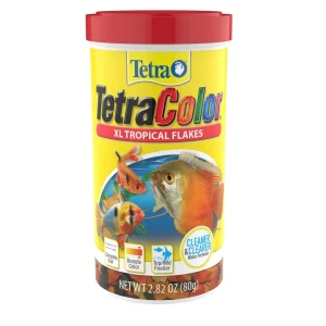 Tetra TetraColor Tropical Flakes Fish Food 2.82 oz