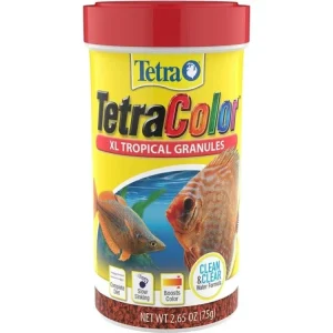 Tetra TetraColor Tropical Granules Fish Food 1ea/2.65 oz