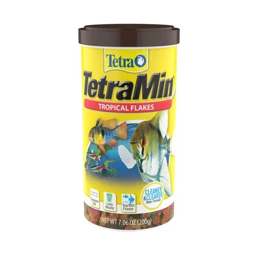 Tetra TetraMin Tropical Flakes Fish Food 7.06oz - Image 2