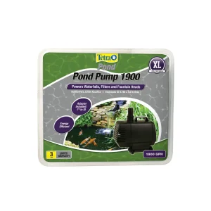 Tetra Water Garden Pump 1900 for Waterfalls, Filters, and Fountain Heads Black 1900 GPH