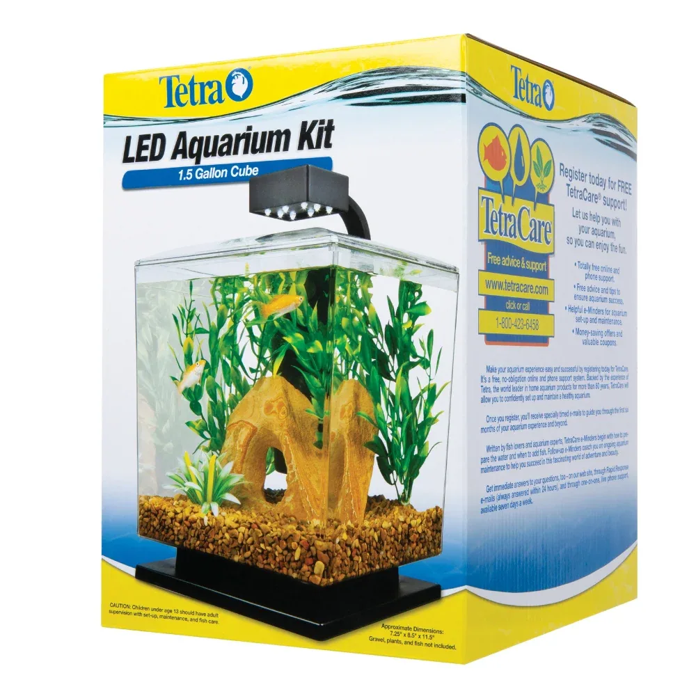 Tetra Water Wonders LED Black Aquarium Kit - Image 2