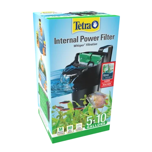 Tetra Whisper 10i Internal Power Filter with Bio-Scrubber Black - Image 2