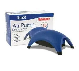 Tetra Whisper 20 Air Pump (New Design Ul Approved) {L+b}309374