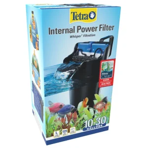 Tetra Whisper 20i Internal Power Filter with Bio-Scrubber Black, 1ea