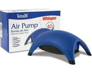 Tetra Whisper 40 Air Pump (New Design Ul Approved) {L+b}309375
