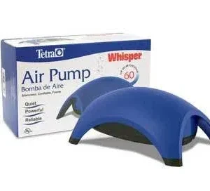 Tetra Whisper 60 Air Pump (New Design Ul Approved) {L-b}309376