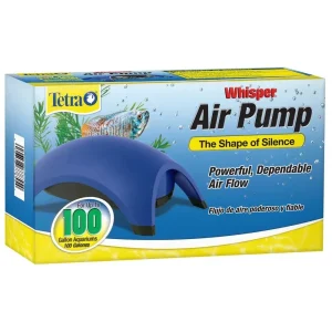 Tetra Whisper Aquarium Non-UL Air Pump Blue, 1ea/100 gal