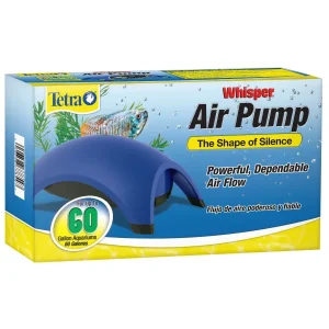 Tetra Whisper Aquarium Non-UL Air Pump Blue, 1ea/60 gal