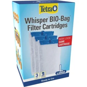 Tetra Whisper Bio-Bag Cartridge for IQ and PF Filters 1ea/3 pk, LG