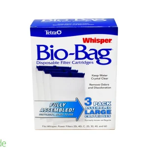 Tetra Whisper Bio-Bag Cartridge Large 3 pack FOR 20i