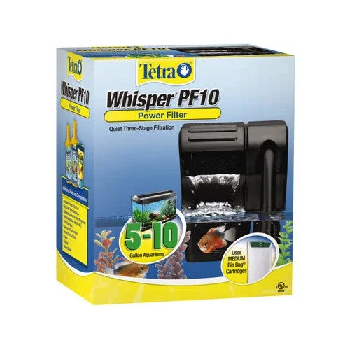 Tetra Whisper PF 10 Power Filter Black 90 GPH - Image 2