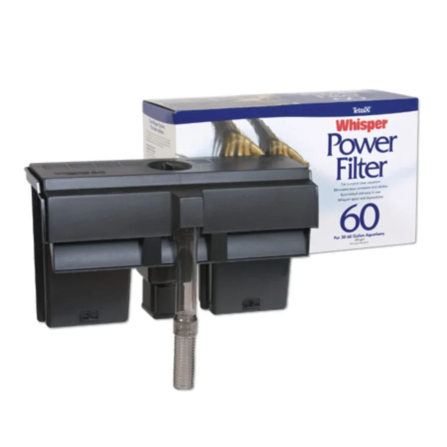 Tetra Whisper PF 60 Power Filter Black 330 GPH