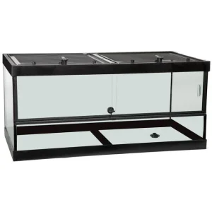 TetraFauna Deluxe ReptoHabitat Terrarium Black, Clear 36 in x 18 in 40 gal SD-3