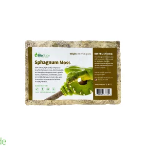 The Bio Dude Compressed Sphagnum Moss Brick 150 Grams