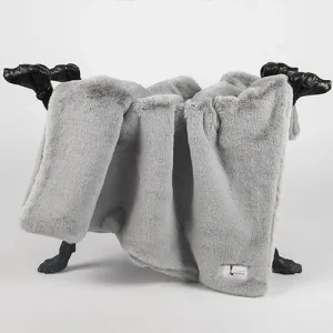 The Divine Plus Dog Blanket - Dove Grey