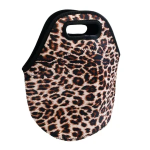 The Front Porch Label Leopard Lunch Tote