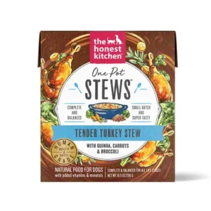 The Honest Kitchen One Pot Stews Tender Turkey Wet Dog Food