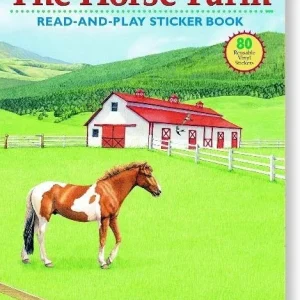 The Horse Farm Sticker BookBk/Wh