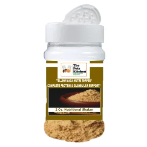 The Petz Kitchen Yellow Maca Complete Protein & Cognitive & Glandular Support Dog Meal Supplement