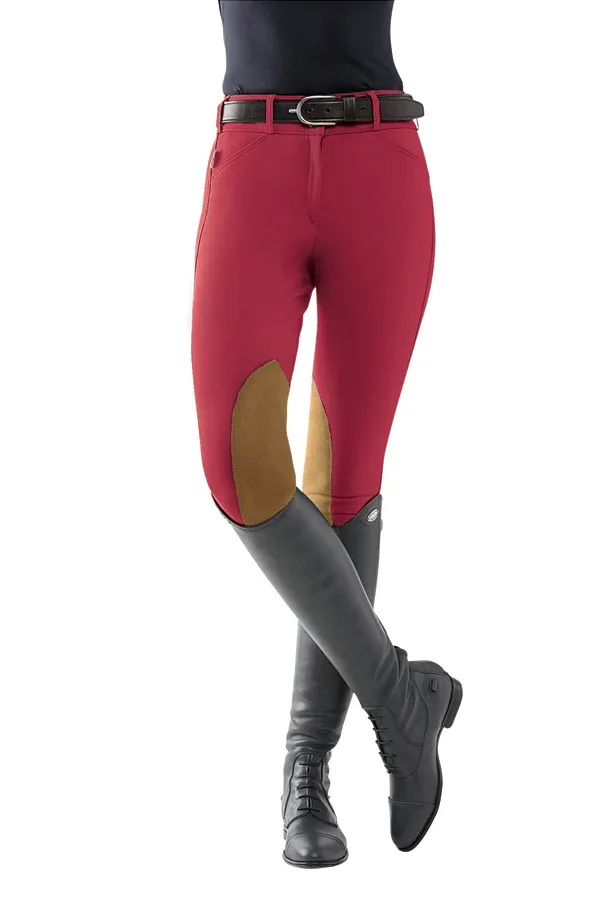 THE TAILORED SPORTSMAN™ Ladies’ Mid-Rise Vintage Patch Sock-Bottom Breech