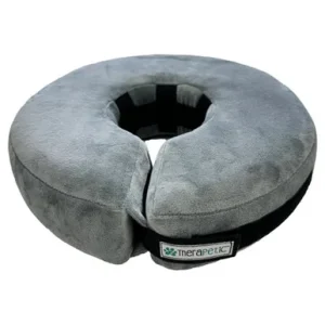 Therapetic Gray Memory Foam Adjustable Recovery Protective Pet Collar