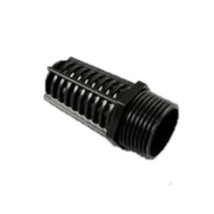 Threaded Suction Screen 1/2" Black