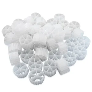 Tideline MBBR (Moving Bed Biofilm Reactor) Media - Small - 1 gallon, 5/8” Diameter, 3/8” Height