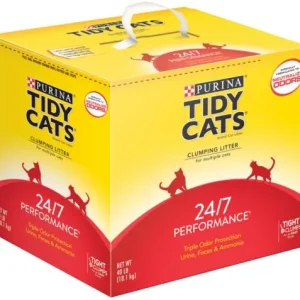 Tidy Cats 24/7 Performance Scoop Clumping Cat Litter 40 lb {L-1} 702014