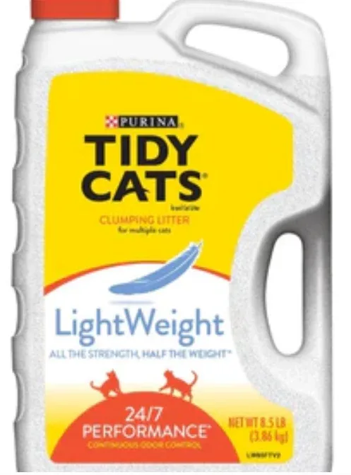 Tidy Cats LightWeight Clumping Cat Litter - 2 Pack 8.5lb Jugs or One 17lb Pail