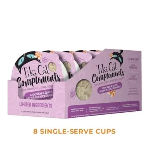 Tike Pet Cat Complements Chicken and Duck 2.1Oz (Case Of 8)