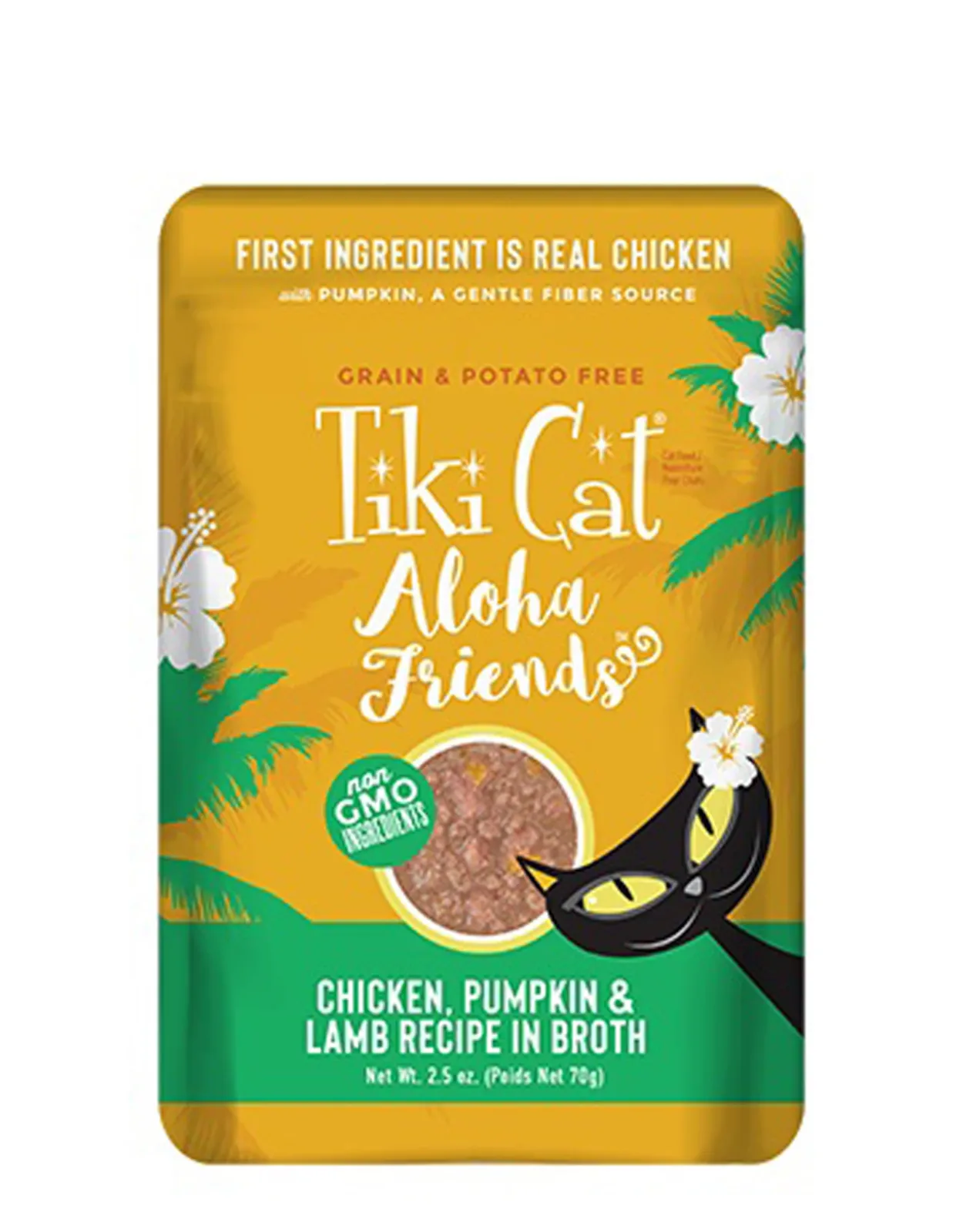 Tiki Cat Aloha Friends Chicken, Pumpkin & Lamb Wet Cat Food, 2.5 oz, 12 ct